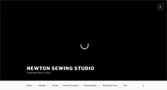 Desktop Screenshot of newtonsewingstudio.com